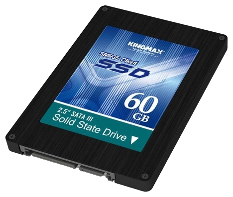 Жесткий диск SSD,60 GB,Kingmax SMP35 Client SATA-III, 2.5", KM060GSMP35