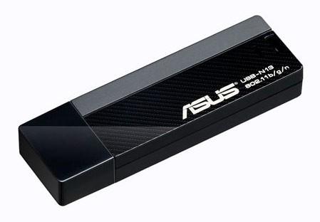 Адаптер Wi-Fi,ASUS USB-N13, (802.11n, 300Mbps, USB 2.0)
