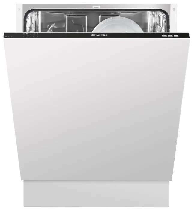 Встраиваемая посудомоечная машина MAUNFELD MLP-12I, полноразмерная, встраиваемая полностью, ширина 60 см, вместимость 12 комплектов, 5 программ мойки