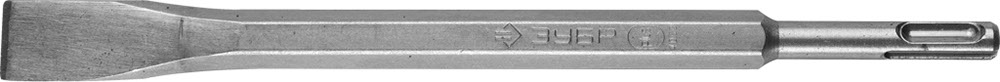 Зубило ЗУБР ЭКСПЕРТ плоское узкое для перфораторов SDS-Plus, 20x250мм, 29362-20-250