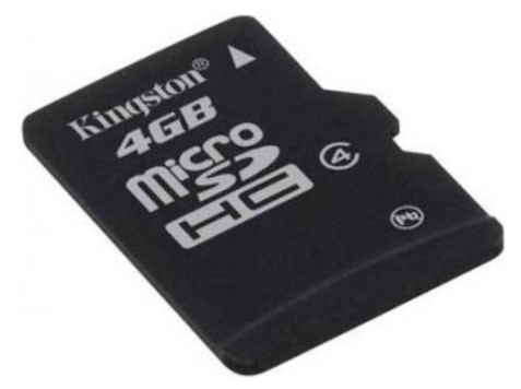 Память Micro Secure Digital Card ,4 GB, (Micro SD), Kingston
