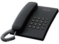 Телефон,Panasonic KX-TS2350RUB, black