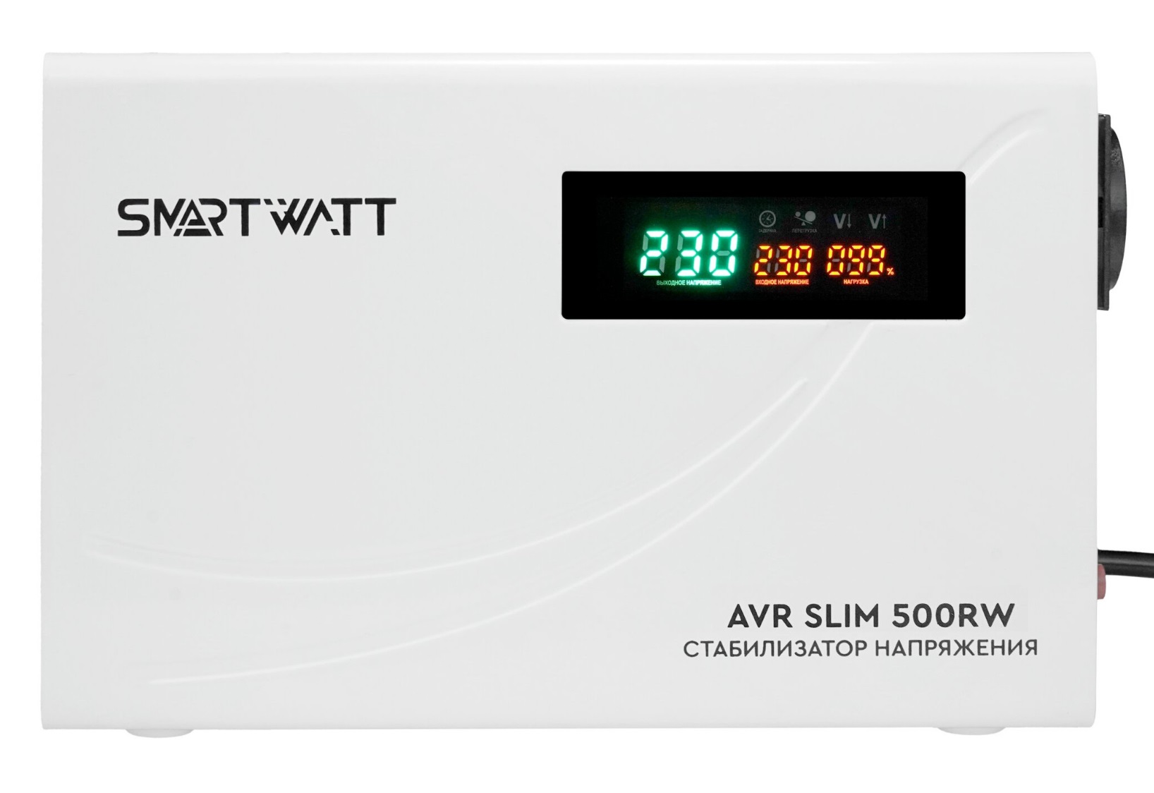 Настенный стабилизатор напряжения SMARTWATT AVR SLIM 500RW