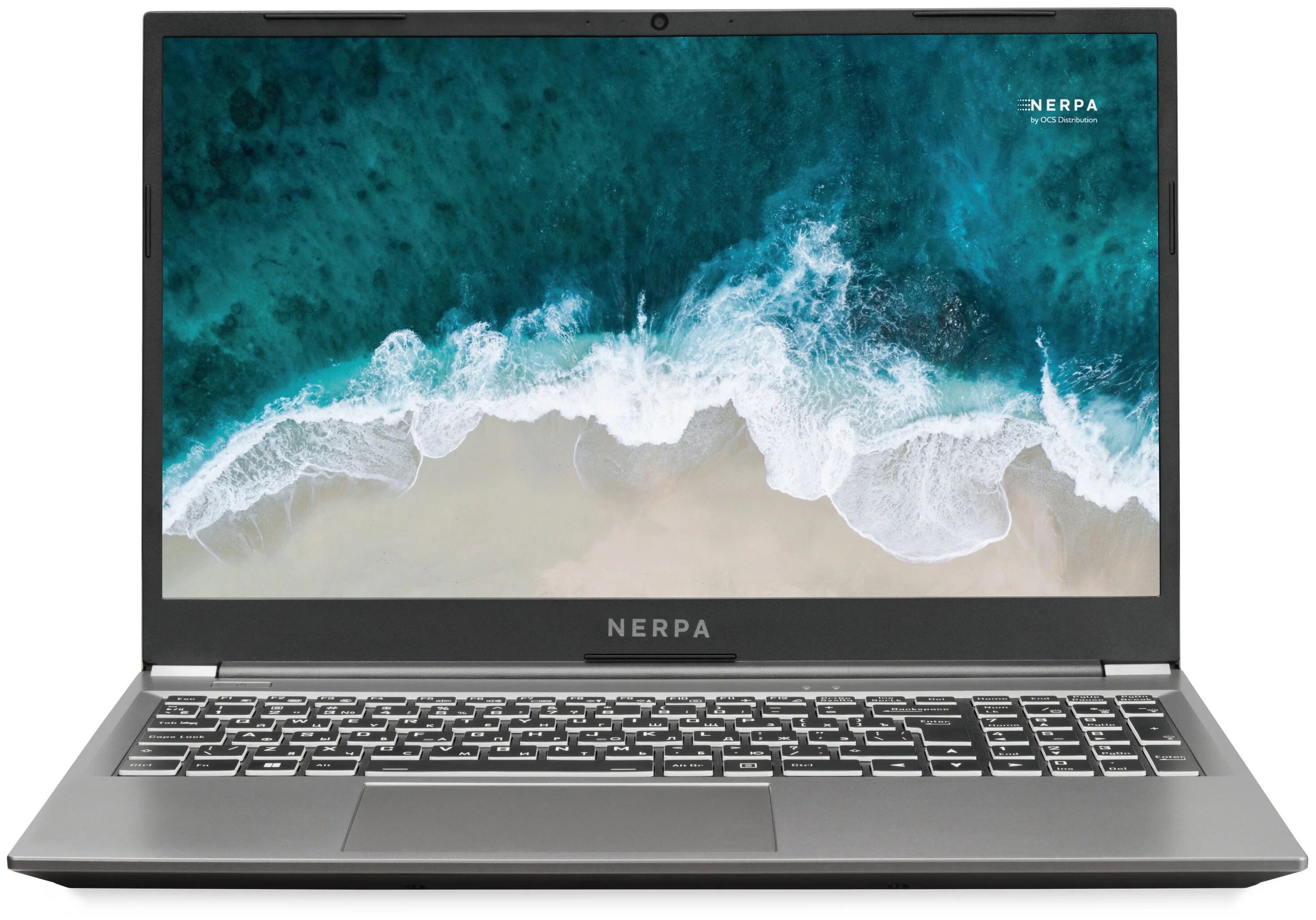 Ноутбук Nerpa Caspica I752-15 15.6"(1920x1080 (матовый) IPS)/Intel Core i7 1255U(1.7Ghz)/16384Mb/512SSDGb/noDVD/BT/WiFi/49WHr/war 1y/1.75kg/Titanium G