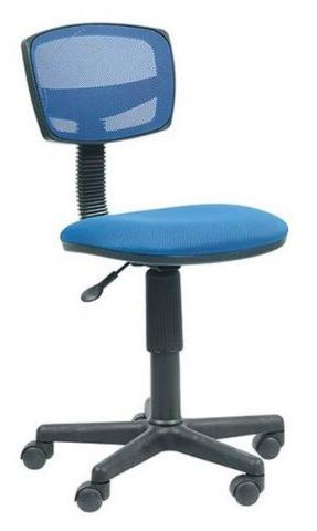 Кресло Бюрократ CH-299/BL/15-10 спинка сетка синий сиденье синий 15-10