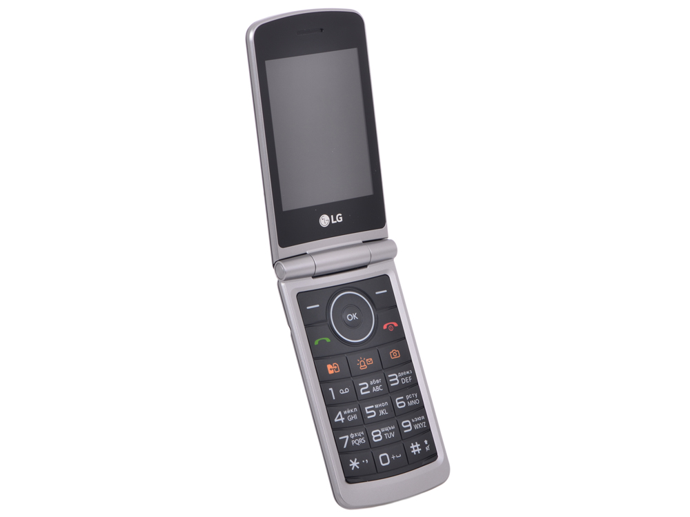 Мобильный телефон LG G360 титан раскладной 2Sim 3" 240x320 1.3Mpix BT GSM900/1800 GSM1900 MP3 microSDHC max16Gb