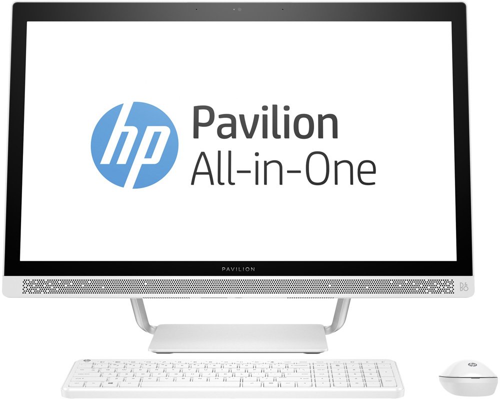 Моноблок HP Pavilion 27-a132ur 27'' IPS FHD LED Non-touch,Core i3-6100T,4GB DDR4 (1X4GB),1TB,NVIDIA GT930A 2GB,DVDRW,usb kbd/mouse,white,Win 10