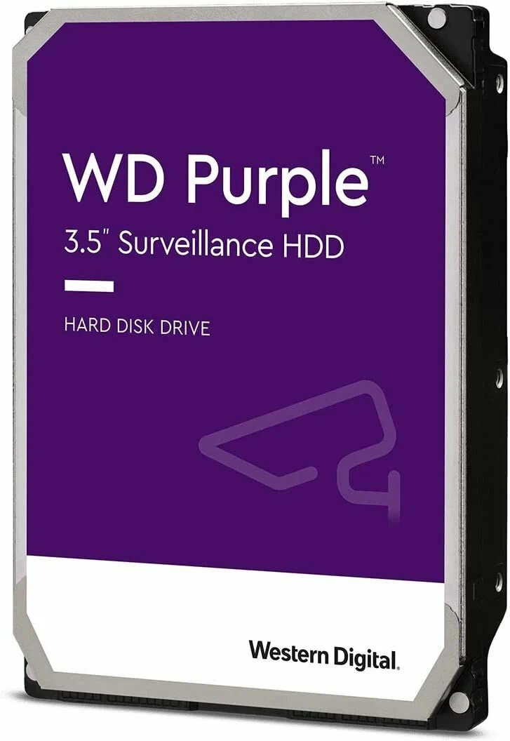 Жесткий диск,4 TB,WD,SATA-III,256Mb Cache, Purple Surveillance, WD43PURZ