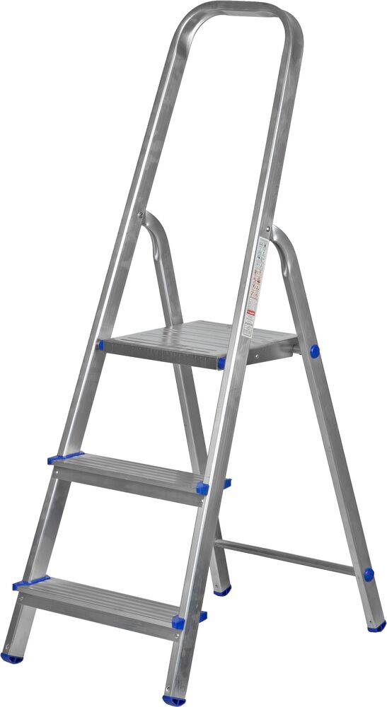 Лестница-стремянка ЗУБР алюминиевая, усиленный профиль, 3 ступени
