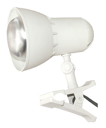 Светильник настольный Трансвит NADEZHDA1MINI/WT на прищепке E27 лампа накаливания белый 40Вт
