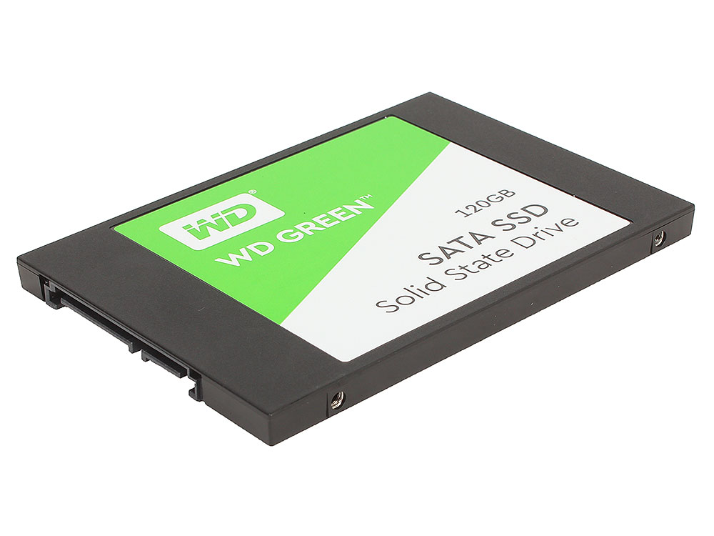 Накопитель SSD,120 GB,WD Green SATA-III, 2.5", WDS120G2G0A              