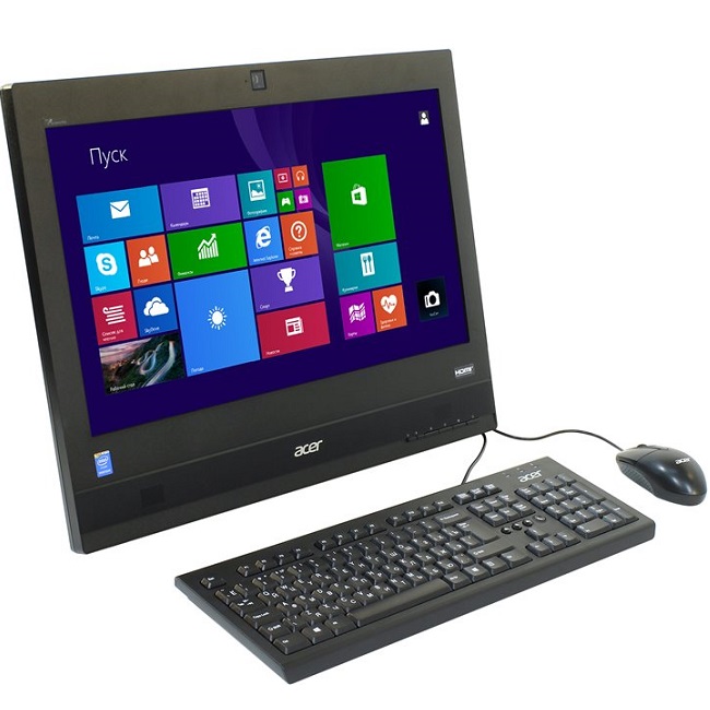Моноблок Acer Veriton Z4710G (21.5" 1920x1080, Intel Celeron G1840 2.8GHz, 4Gb, 500Gb, DVD-RW, Camera), DQ.VM8ER.053