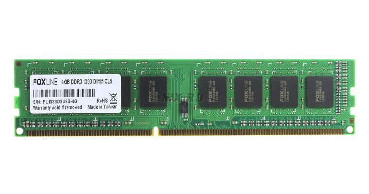 Память DIMM 8 GB,DDR3,PС12800/1600,Foxconn, Foxline, FL1600D3U11-8G