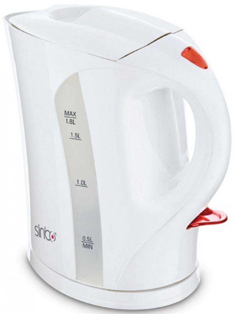 Чайник электрический Sinbo SK 2373 1.7л. 2000Вт белый (корпус: пластик)