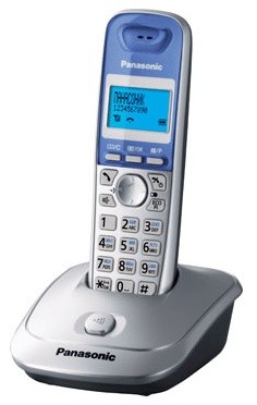 Телефон,Panasonic KX-TG2511RUS, silver, (полифония)