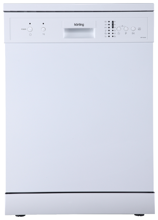 Посудомоечная машина Korting KDF 60240, полноразмерная: 60 см, вместимость: 14 комплектов, мойка: 6 программ, класс A, расход воды: 11 л