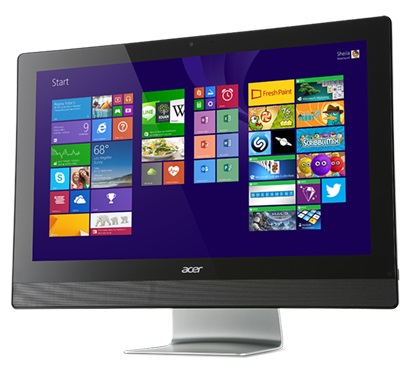 Моноблок Acer Aspire Z3-115 (23" 1920x1080, AMD E2-6110 1.5GHz, 4Gb, 500Gb, DVD-RW, AMD Radeon R5-240), DQ.SWFER.002
