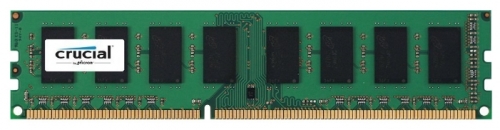 Память DIMM 4 GB,DDR3L,PС12800/1600,Crucial, 1.35V/1.5V, CT51264BD160B(J)