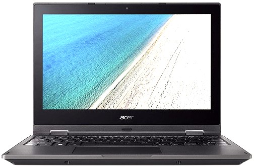 Ноутбук Acer TravelMate TMB118-R-C9JG Celeron N3060/4Gb/32Gb/Intel HD Graphics/11.6"/IPS/Touch/HD (1366x768)/Windows 10 Professional 64/black/WiFi/BT/