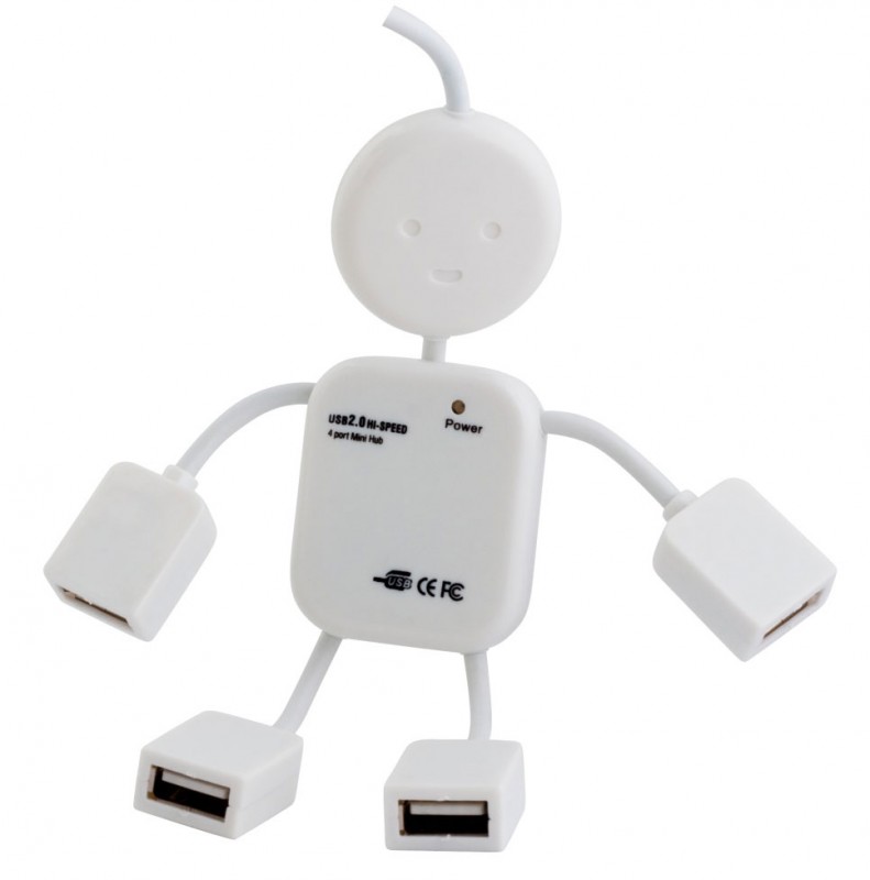 Разветвитель USB 2.0 PC Pet Human
