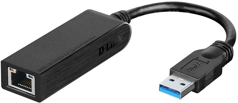 Сетевая карта,D-Link DUB-1312/B2A, USB 3.0 to Gigabit Ethernet Adapter