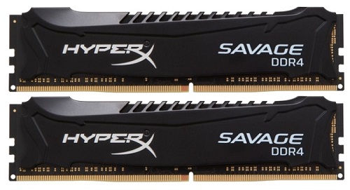 Память оперативная Kingston 16GB 2800MHz DDR4 CL14 DIMM (Kit of 2) XMP HyperX Savage Black, HX428C14SB2K2/16