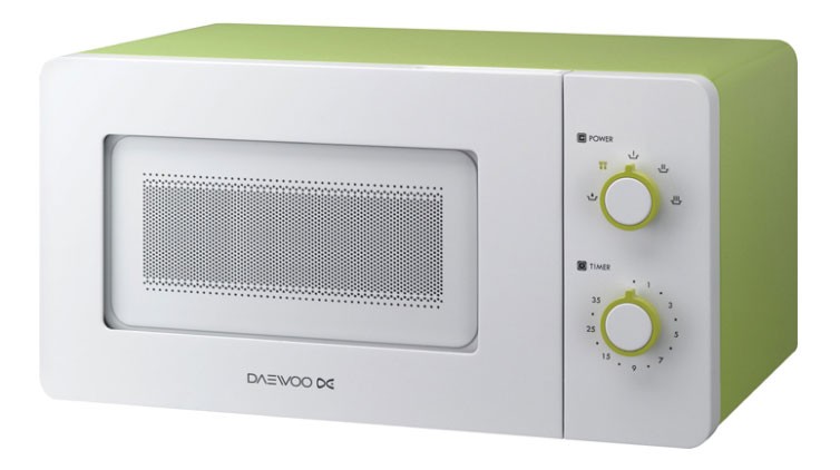 Микроволновая печь Daewoo KOR-5A17 (500Вт 15л. зеленый)