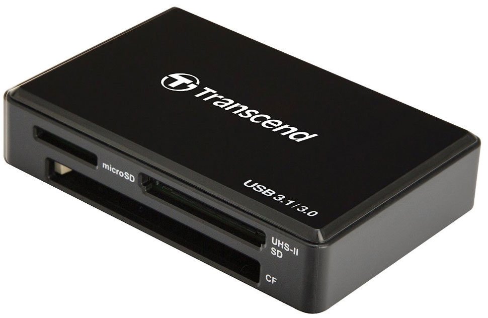 Кардридер Transcend USB 3.1/3.0 All-in-1 UHS-II Multi Card Reader, TS-RDF9K