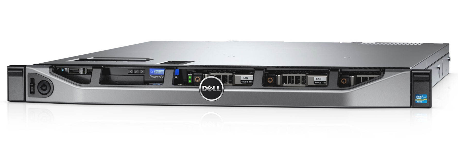 Сервер Dell PowerEdge R430 v4 No Proc, No Memory, No HDD (up to 4x3.5" Cabled), DVD-RW, Integrated QP Gigabit LAN, iDRAC8 Express, PSU (1)*450W, Rack 