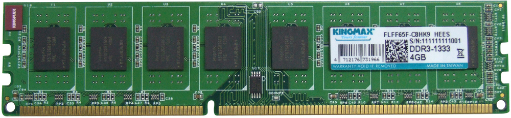 Память DDR3 2Gb 1600MHz Kingmax RTL PC3-12800 DIMM 240-pin