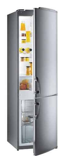 Холодильник Gorenje RKV42200E серебристый (двухкамерный)