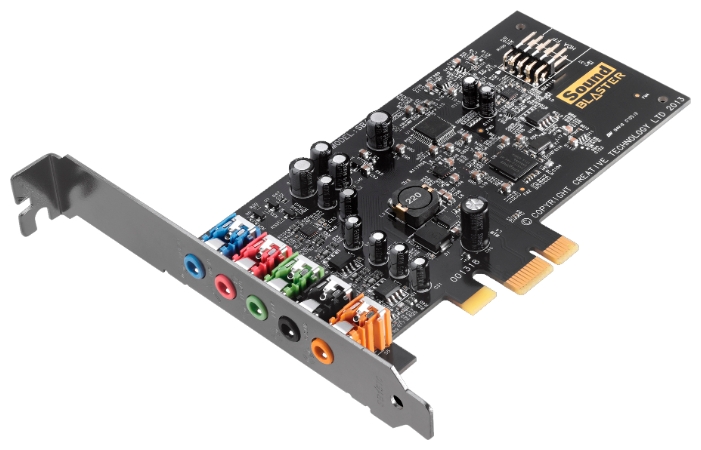 Звуковая карта,Creative Sound Blaster Audigy FX 5.1 PCI-E, 70SB157000000
