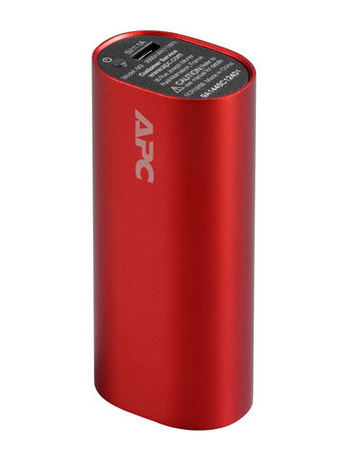 Мобильный аккумулятор APC PowerPack M3RD-EC Li-Ion 3000mAh 1A красный 1xUSB