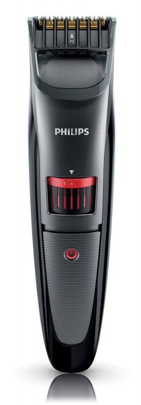 Машинка для стрижки Philips QT4015/15 (триммер для стрижки/подравнивания бороды, усов и бакенбардов, работа от АКБ 50 мин)