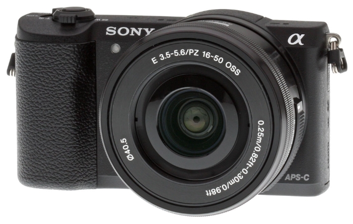 Фотоаппарат Sony ILCE A5100LB black (24Mpix 16-50mm PZ 3" SDXC SDHC Ком-т с объективом), ILCE5100LB.CEC