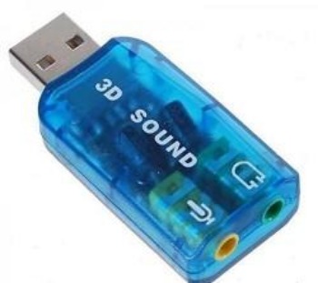 Звуковая карта USB TRUA3D (C-Media CM108) 2.0 channel out 44-48KHz (5.1 virtual channel) 