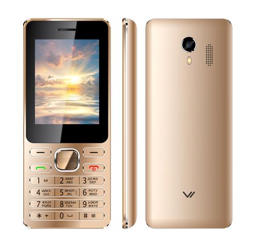 Мобильный телефон VERTEX D508 GOLD/METALLIC D508GMET