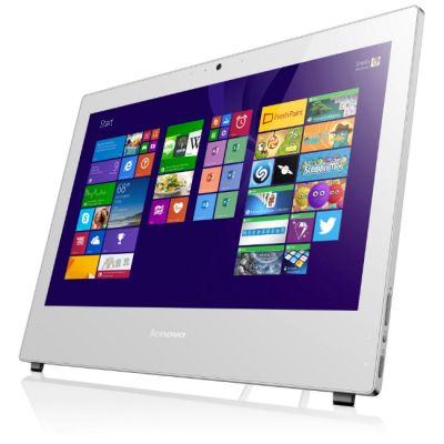 Моноблок Lenovo S20-00 (19.5" 1600x900/CelDC J1800/4Gb/500Gb/DVDRW/CR/Free DOS/WiFi/клавиатура/мышь/Cam/белый), F0AY0042RK