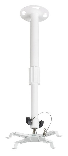 Кронштейн Kromax PROJECTOR-300 white, для проекторов, потолочный, 2 ст. наклон (до 10 кг, 20108