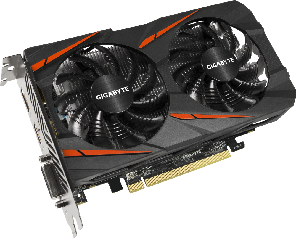 Видеокарта Gigabyte PCI-E GV-RX550GAMING OC-2GD AMD Radeon RX 550 2048Mb 128bit GDDR5 1206/7000 DVIx1/HDMIx1/DPx1 Ret
