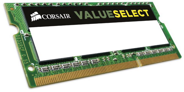 Память SO-DIMM 4Gb DDR3L 1600MHz Corsair PC3-12800 CL11 204-pin 1.35В, CMSO4GX3M1C1600C11