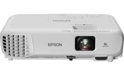 Проектор Epson EB-S05 (LCD, SVGA 800x600, 3200Lm, 15000:1, HDMI, USB, 1x2W speaker, lamp 10000hrs)
