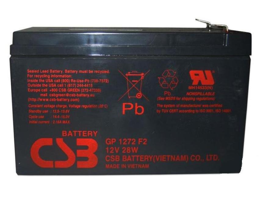 Аккумуляторная батарея CSB GP-1272F2, (28W), 112-00850-00