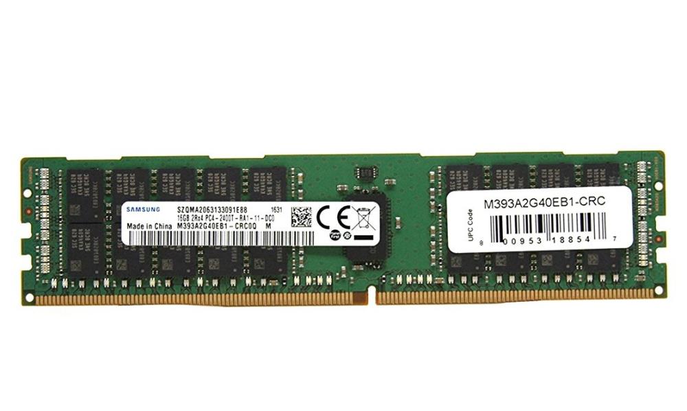 Samsung Original DDR4  16GB RDIMM (PC4-19200) 2400MHz ECC Reg 1.2V (M393A2G40EB1-CRC0Q)