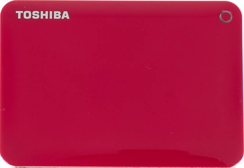 Жесткий диск Toshiba USB 3.0 500Gb HDTC805ER3AA Canvio Connect II 2.5" красный