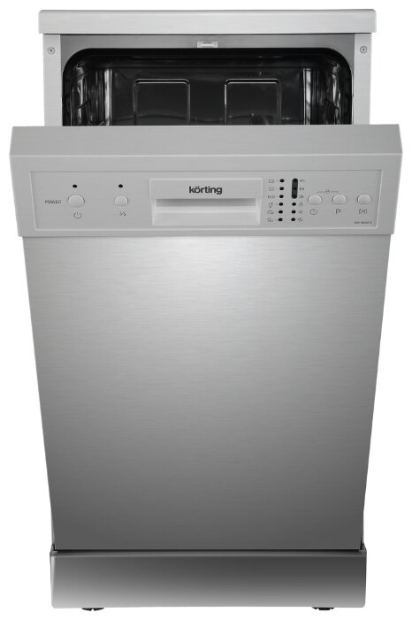 Встраиваемая посудомоечная машина Korting KDF 45240 S, Отдельност., 45 см, А++/A/A, электронное управление, 6 программ: нормальная, ЭКО, стекло, интен