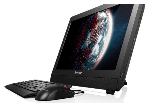 Моноблок Lenovo S20-00 (19.5" HD+ CelQC J1900/4Gb/500Gb/DVDRW/MCR/DOS/WiFi/black 1600*900/Web/клавиатура/мышь /черный), F0AY000HRK