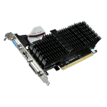 Видеокарта GIGABYTE GeForce GT 710 954Mhz PCI-E 2.0 2048Mb 1800Mhz 64 bit DVI HDMI HDCP Silent