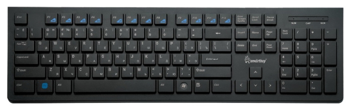 Клавиатура,SmartBuy 206 USB ,Black, SBK-206US-K