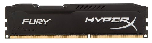 Память DIMM 8 GB 1333MHz DDR3 CL9 HyperX FURY Black Series, Kingston, HX313C9FB/8